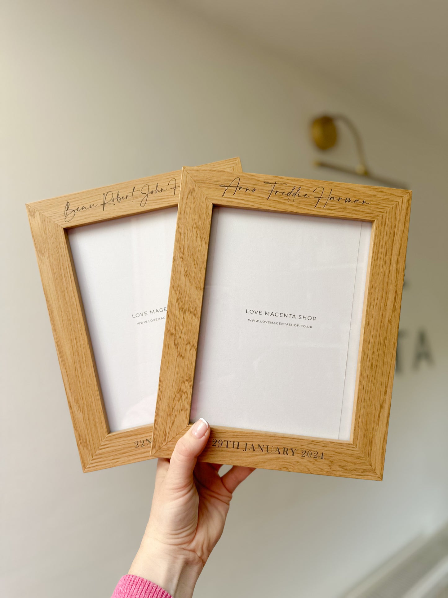 Personalised Baby Frame
