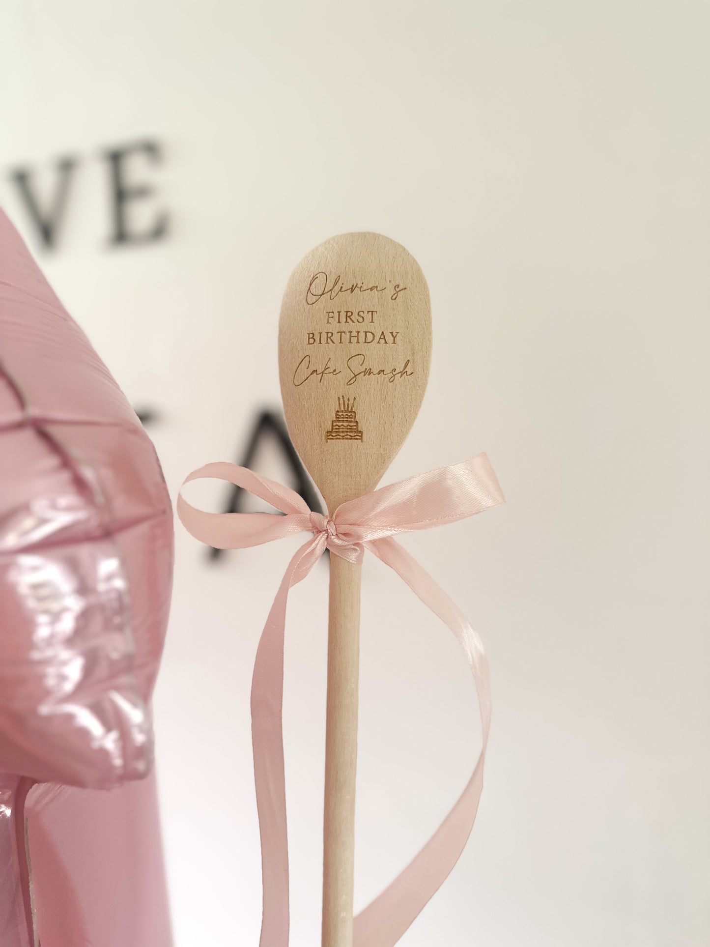 Personalised First Birthday Cake Smash Spoon