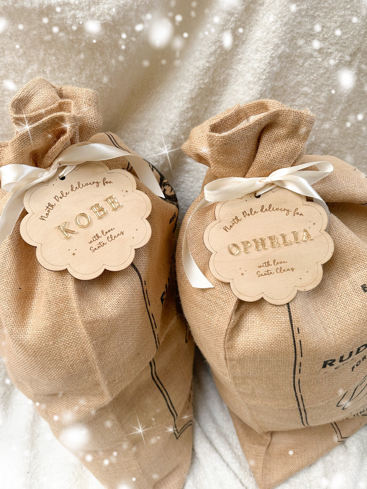 Personalised Christmas Sack Tag