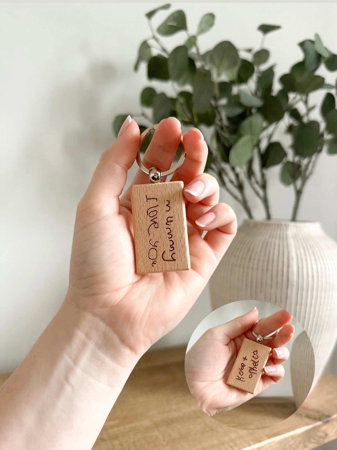 Personalised Handwriting Keyring