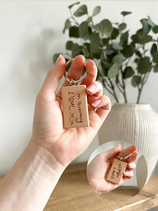 Personalised Handwriting Keyring