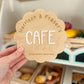 Personalised Cafe Sign