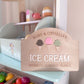 Personalised Ice Cream Sign