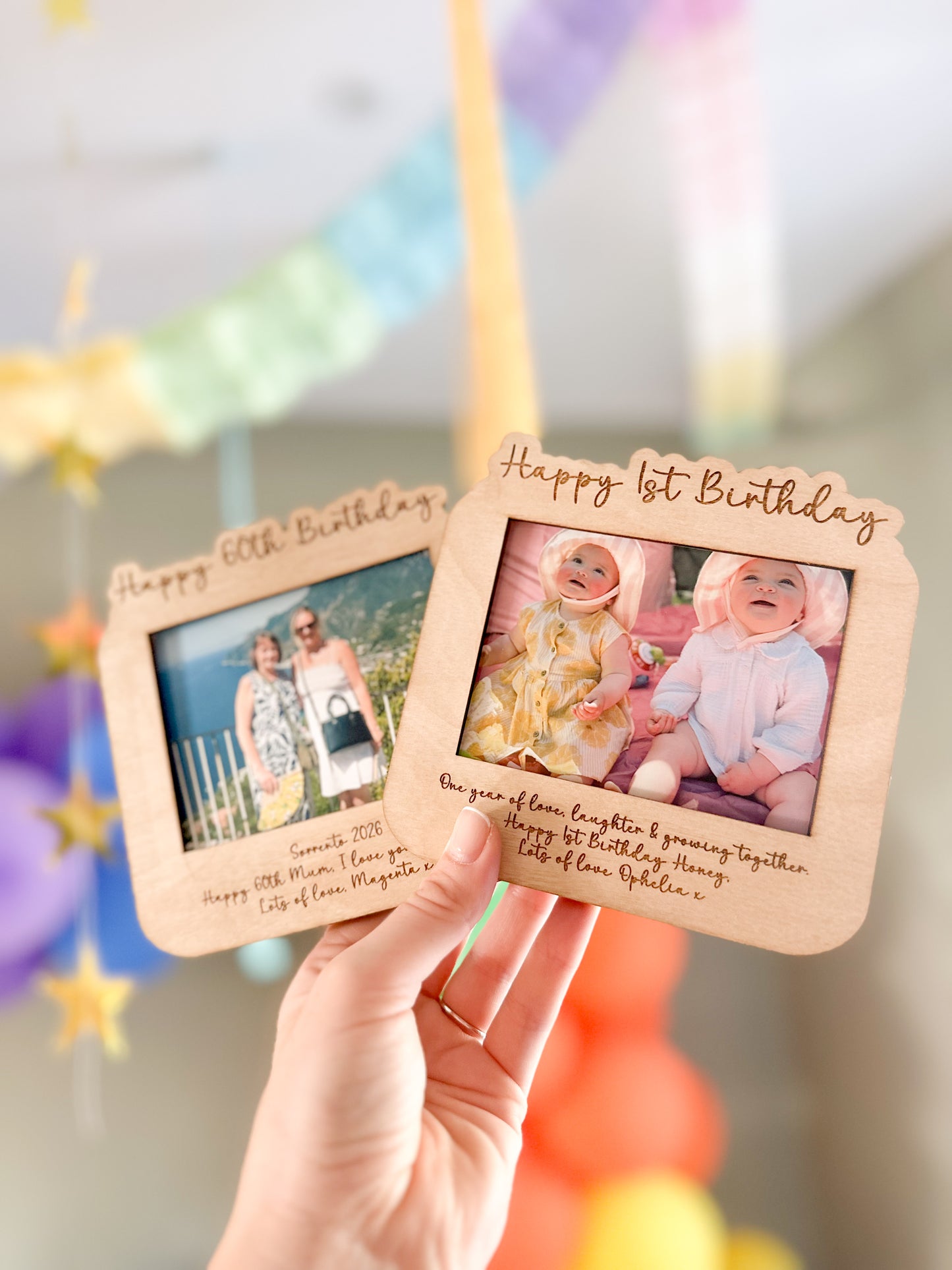 Birthday Magnet/Frames