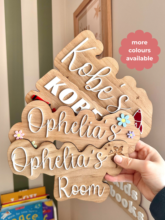 Personalised Room Name Signs