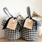 Halloween Gingham Baskets with Tag