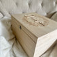 Personalised Deep Wooden Keepsake Boxes