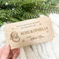 Official Nice List Christmas Ticket