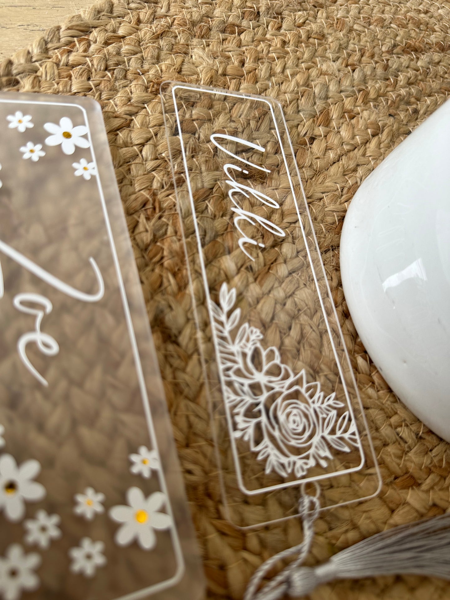 Personalised Bookmarks with Tassel.