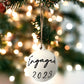 Decorative White Ceramic Keepsake Baubles