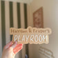 Personalised Playroom Sign