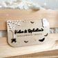 Personalised Halloween Crate Sign Plaque