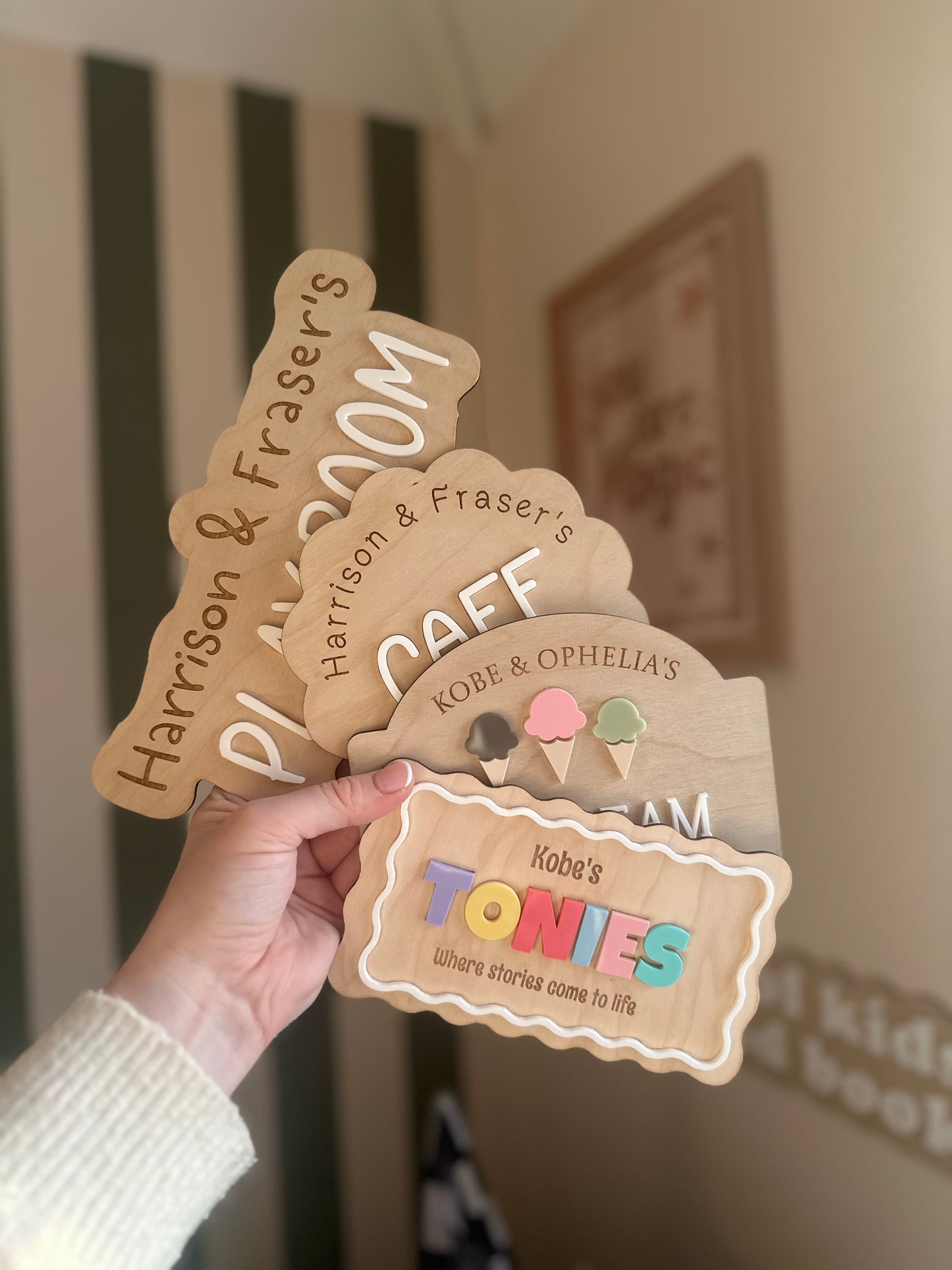 Personalised Playroom Sign