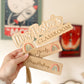 Personalised Rainbow Teacher Bookmark