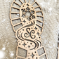 Santa & Elf Footprint Stencils