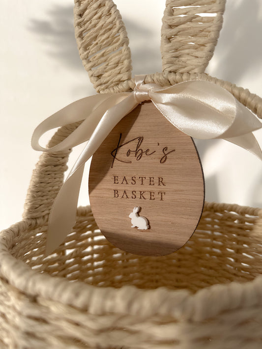 Personalised Engraved Bunny Tag