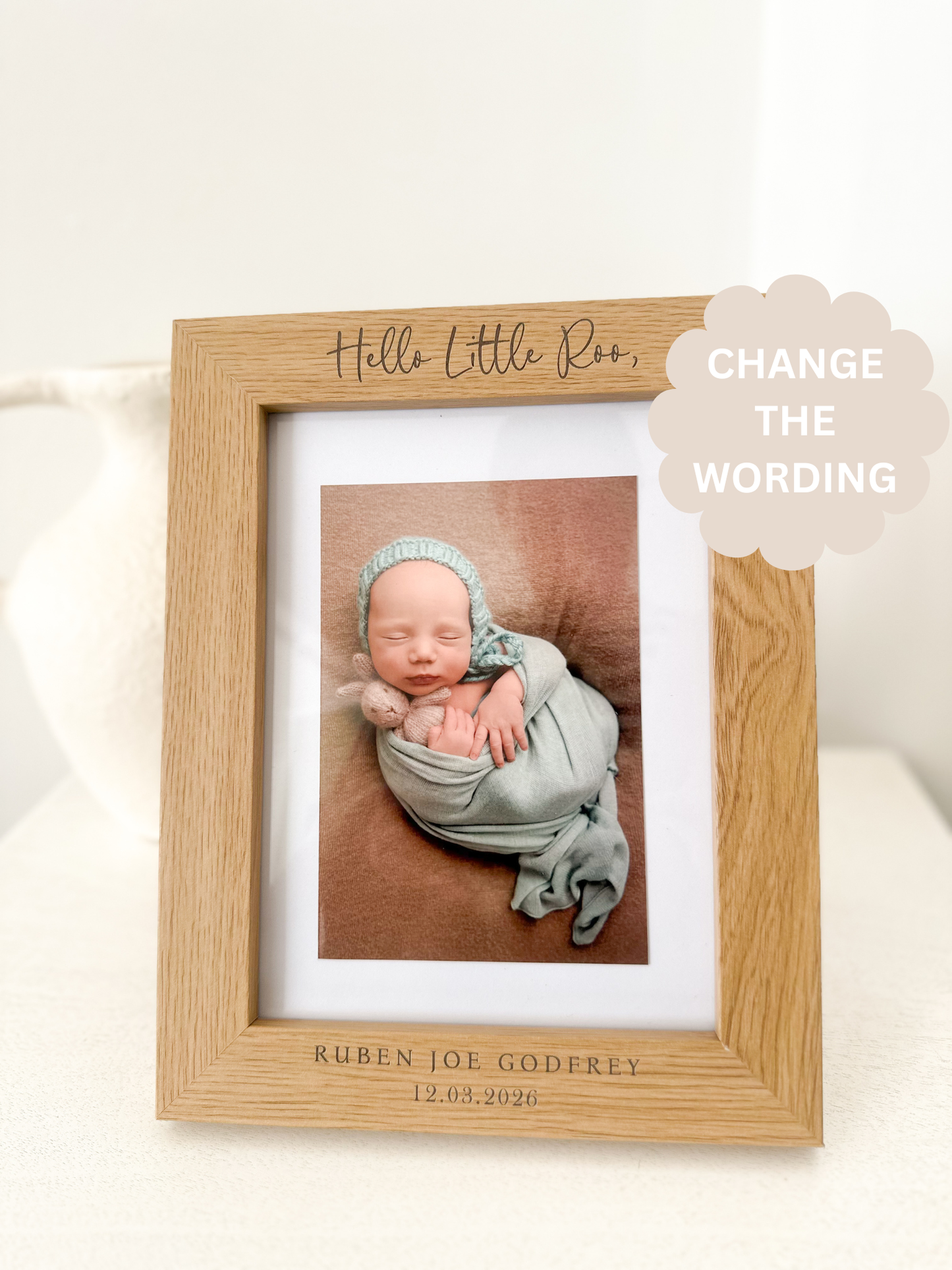 Personalised Baby Frame