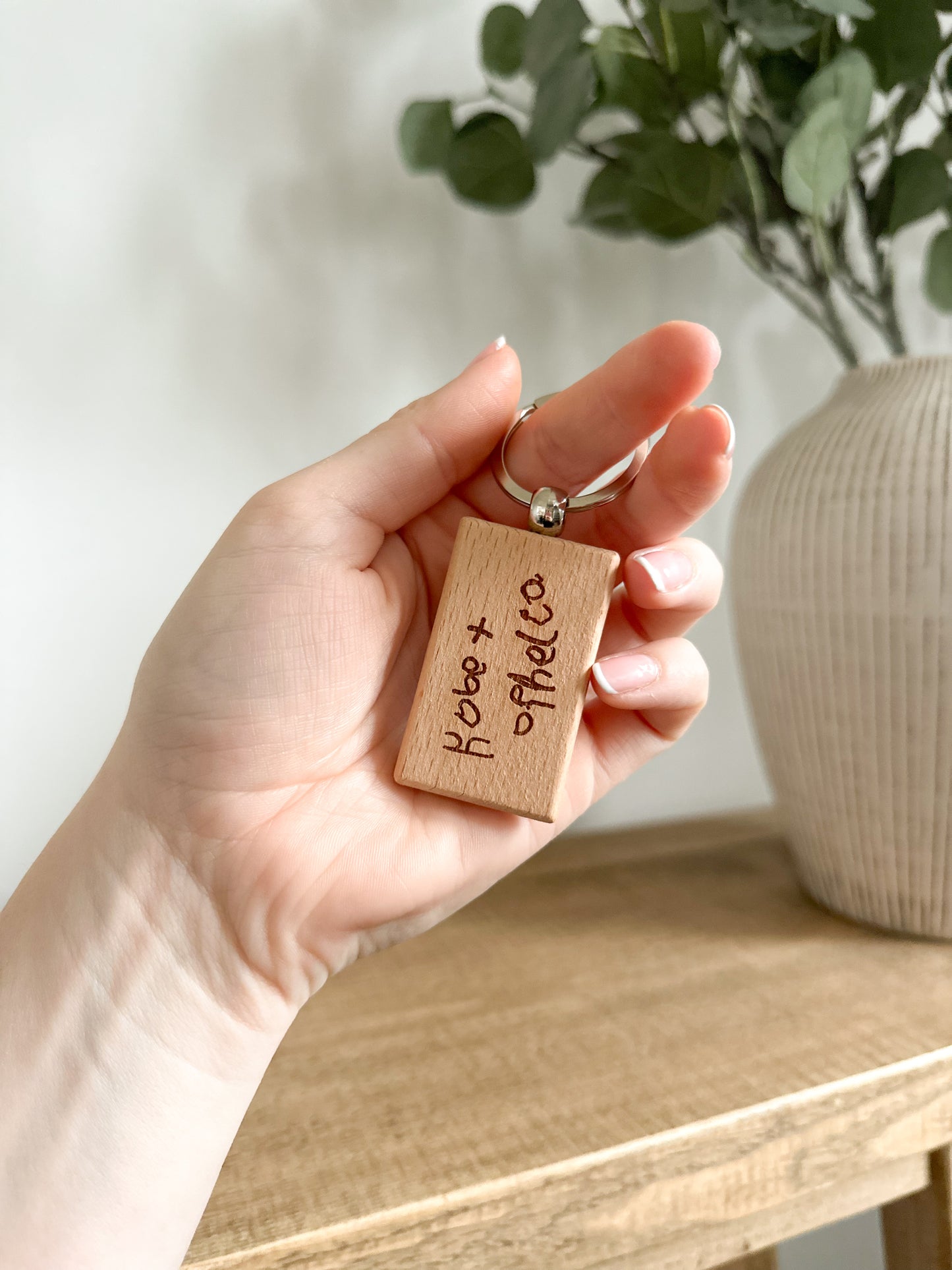 Personalised Handwriting Keyring