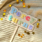 Pastel Wording Acrylic Cake Topper
