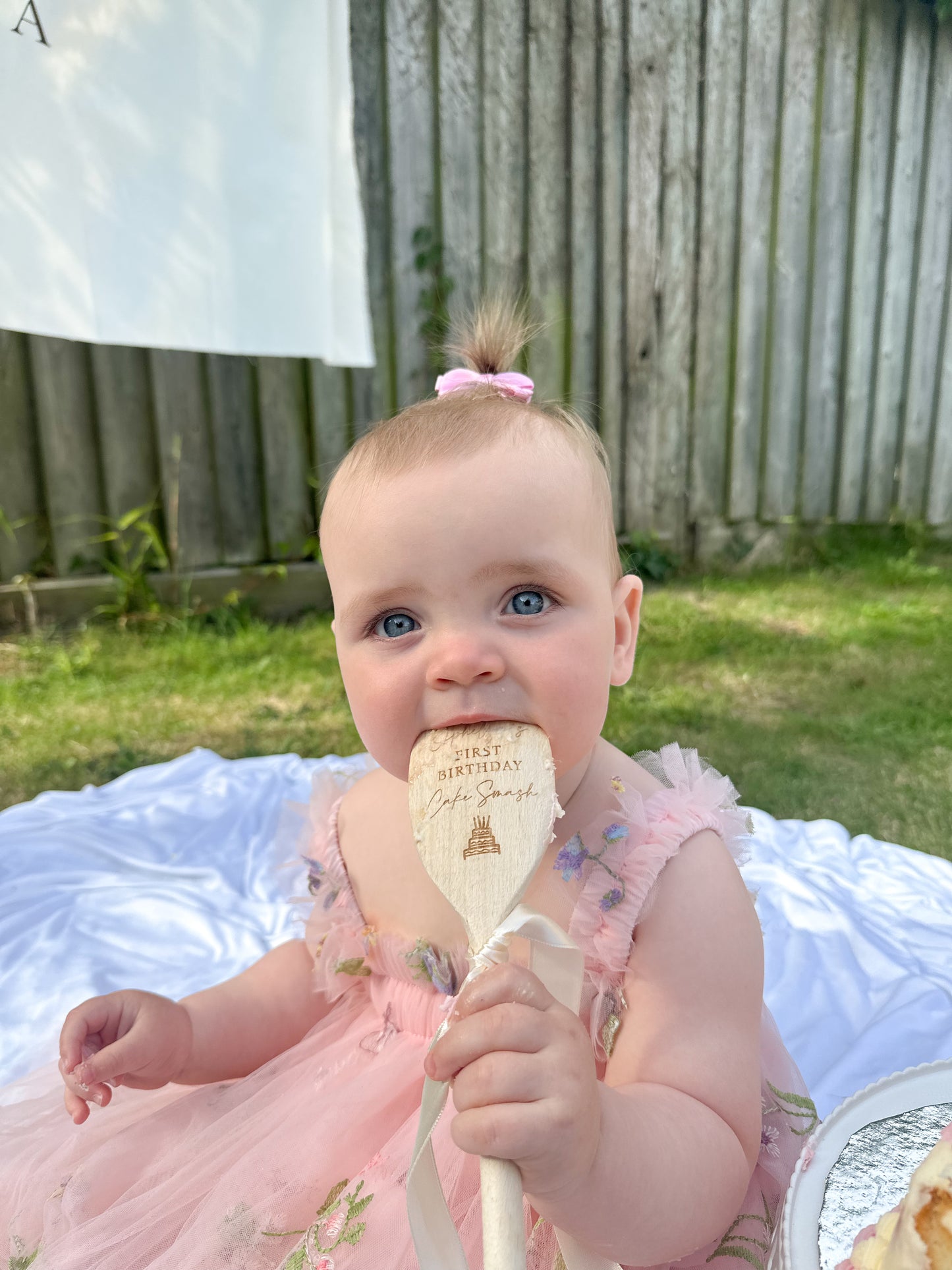 Personalised First Birthday Cake Smash Spoon
