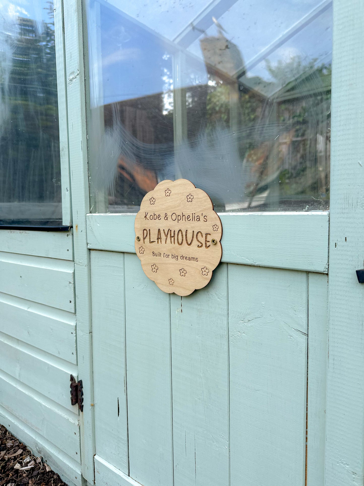 Personalised Playhouse Sign