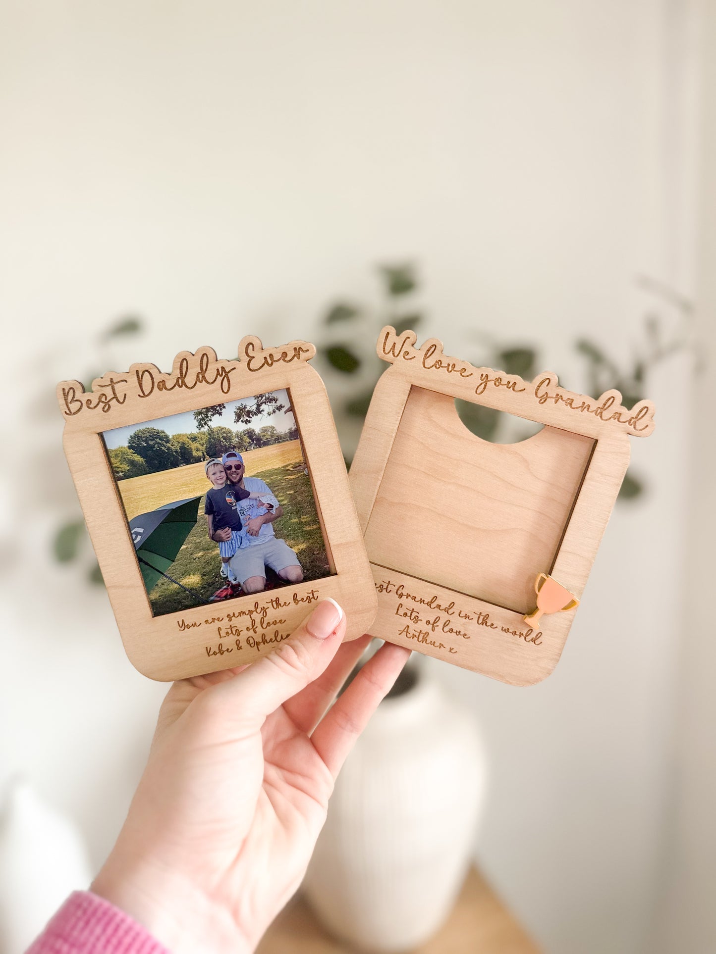 Personalised Fathers Day Magnet/Frames
