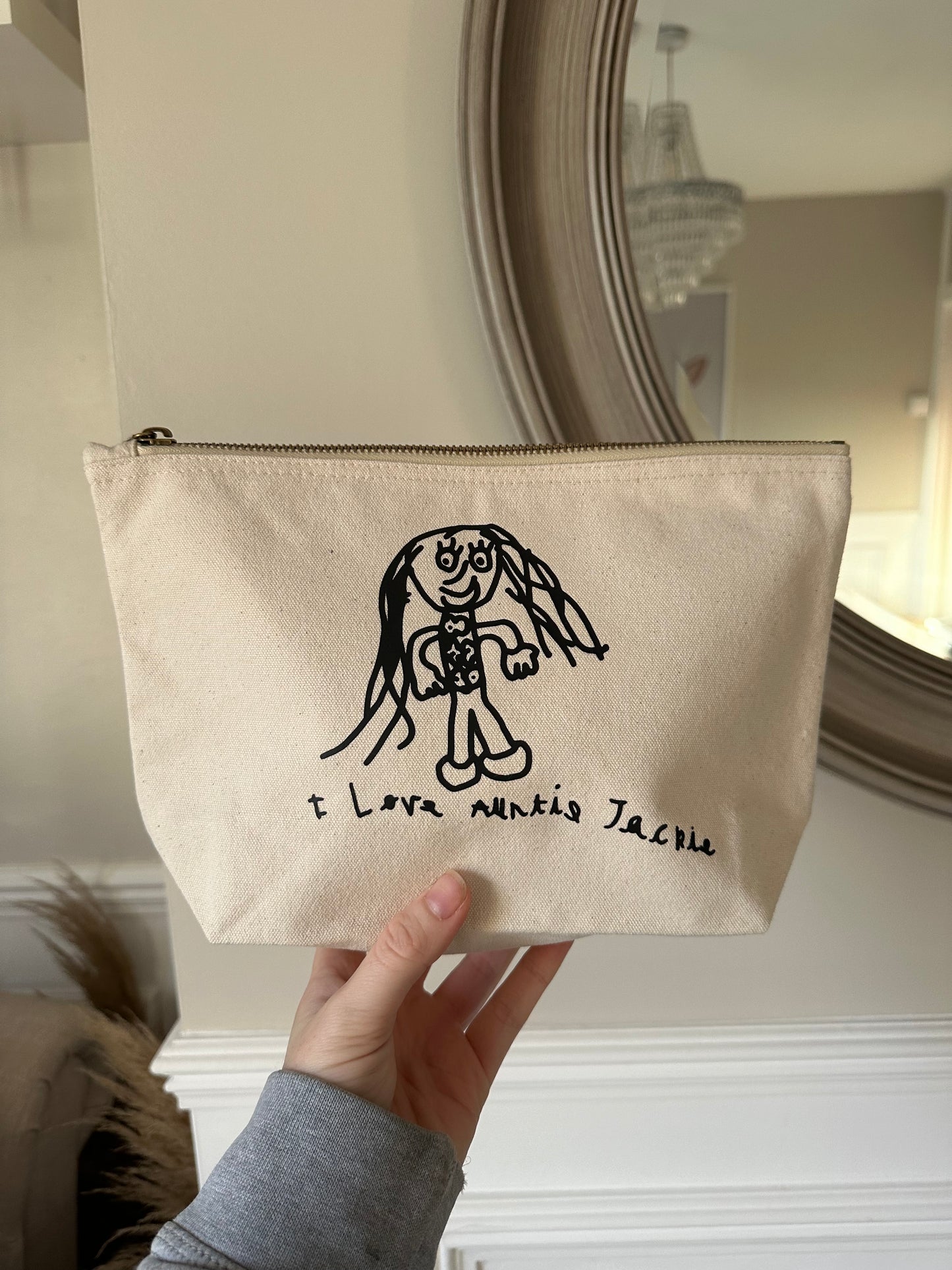 Children's Drawing Zip Storage Organiser.