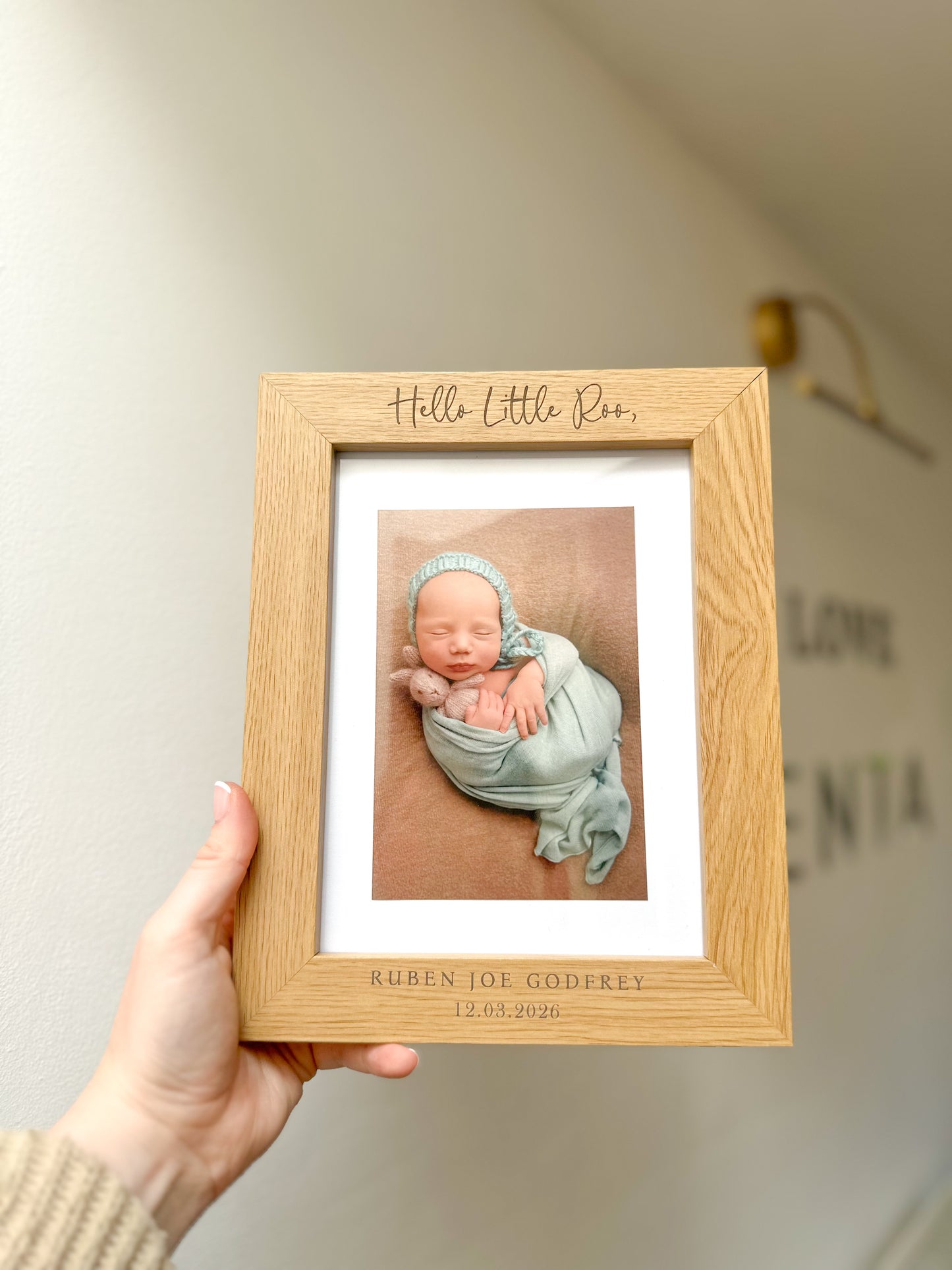 Personalised Baby Frame