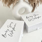 Medium White Magnetic Personalised Gift Boxes