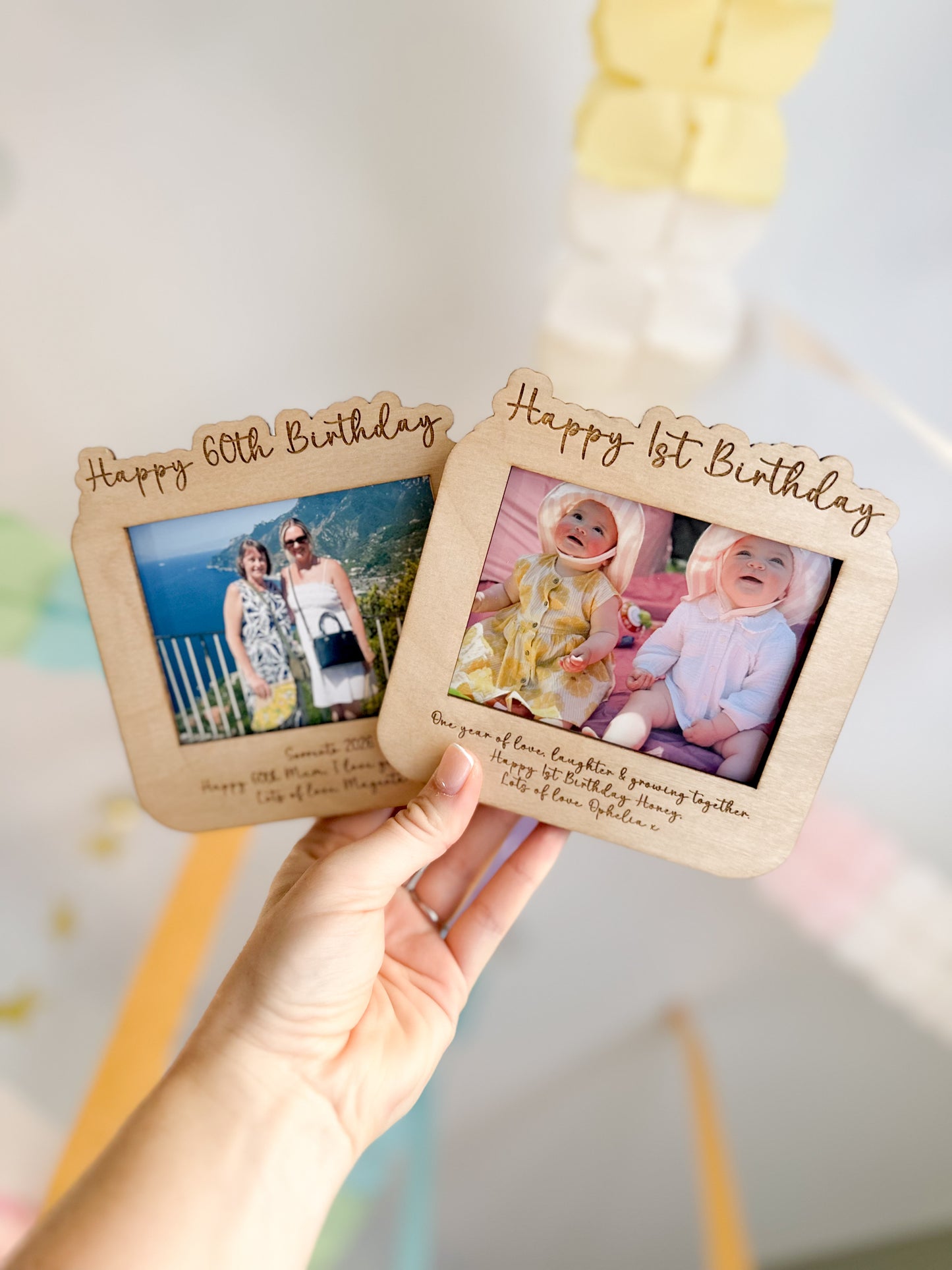 Birthday Magnet/Frames