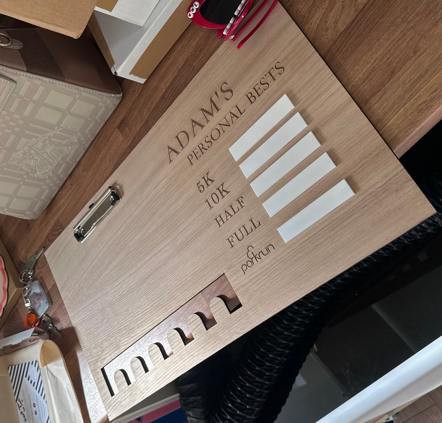 Personalised Personal Best Running Board