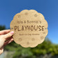 Personalised Playhouse Sign