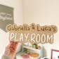 Personalised Playroom Sign