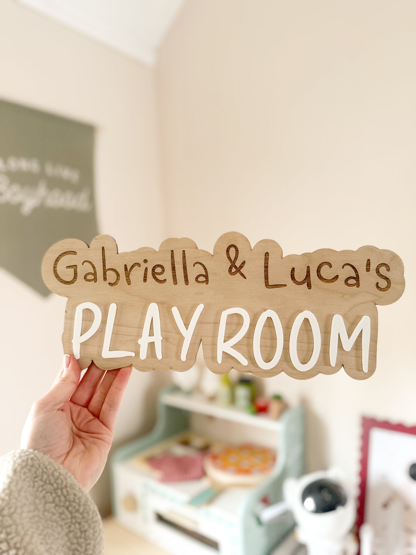 Personalised Playroom Sign