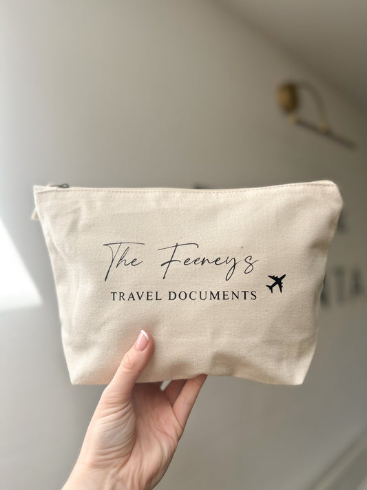 Holiday Passport / Travel Document Wallet