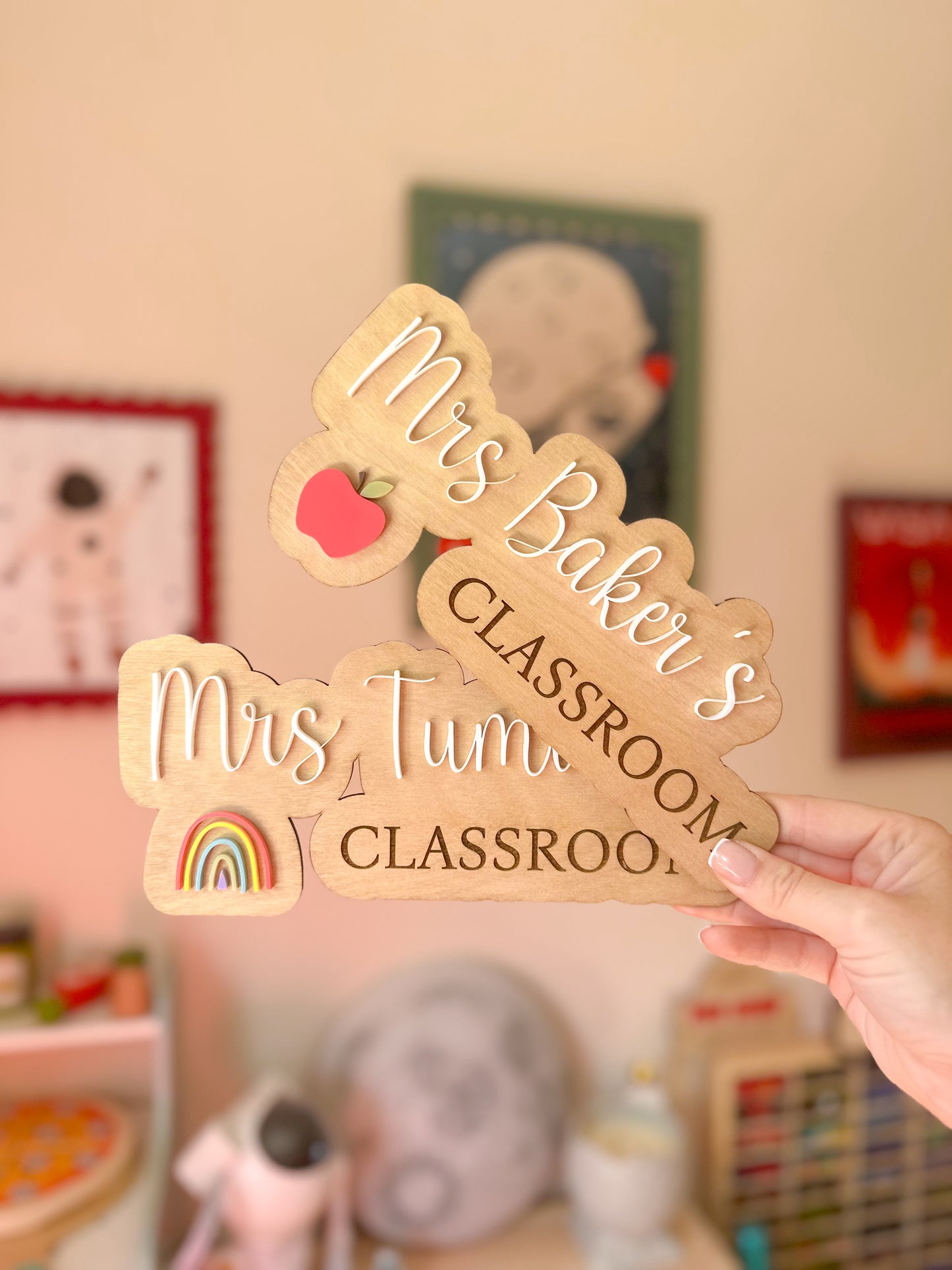 Personalised Teacher Classroom Sign
