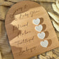 Personalised IVF Milestone Plaque