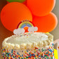Rainbow Cake Topper