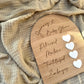 Personalised IVF Milestone Plaque