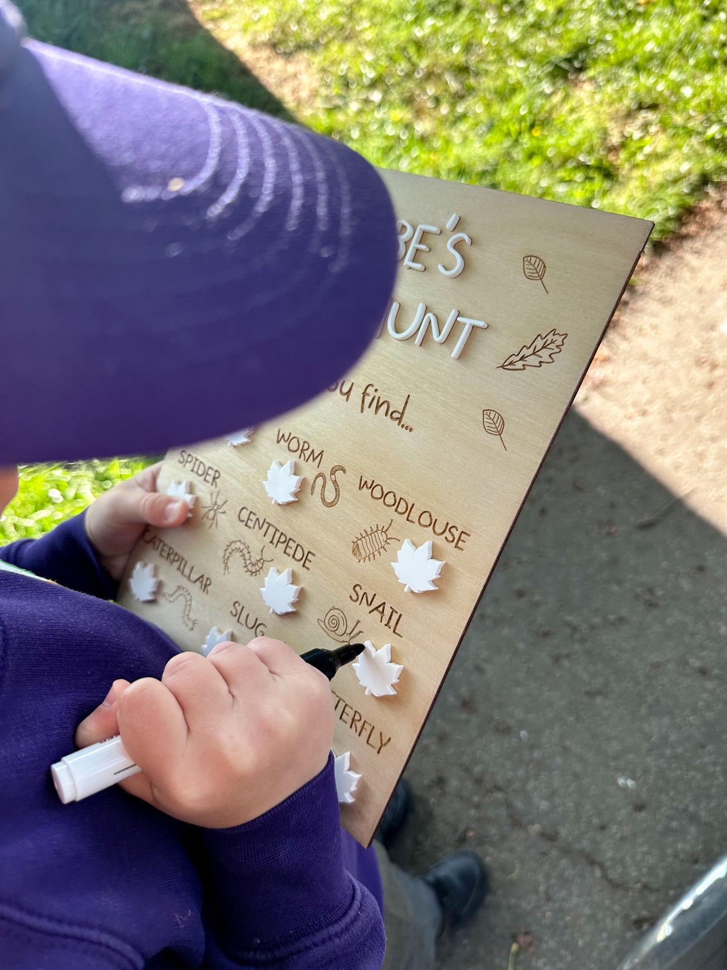 Personalised Bug Hunt Board
