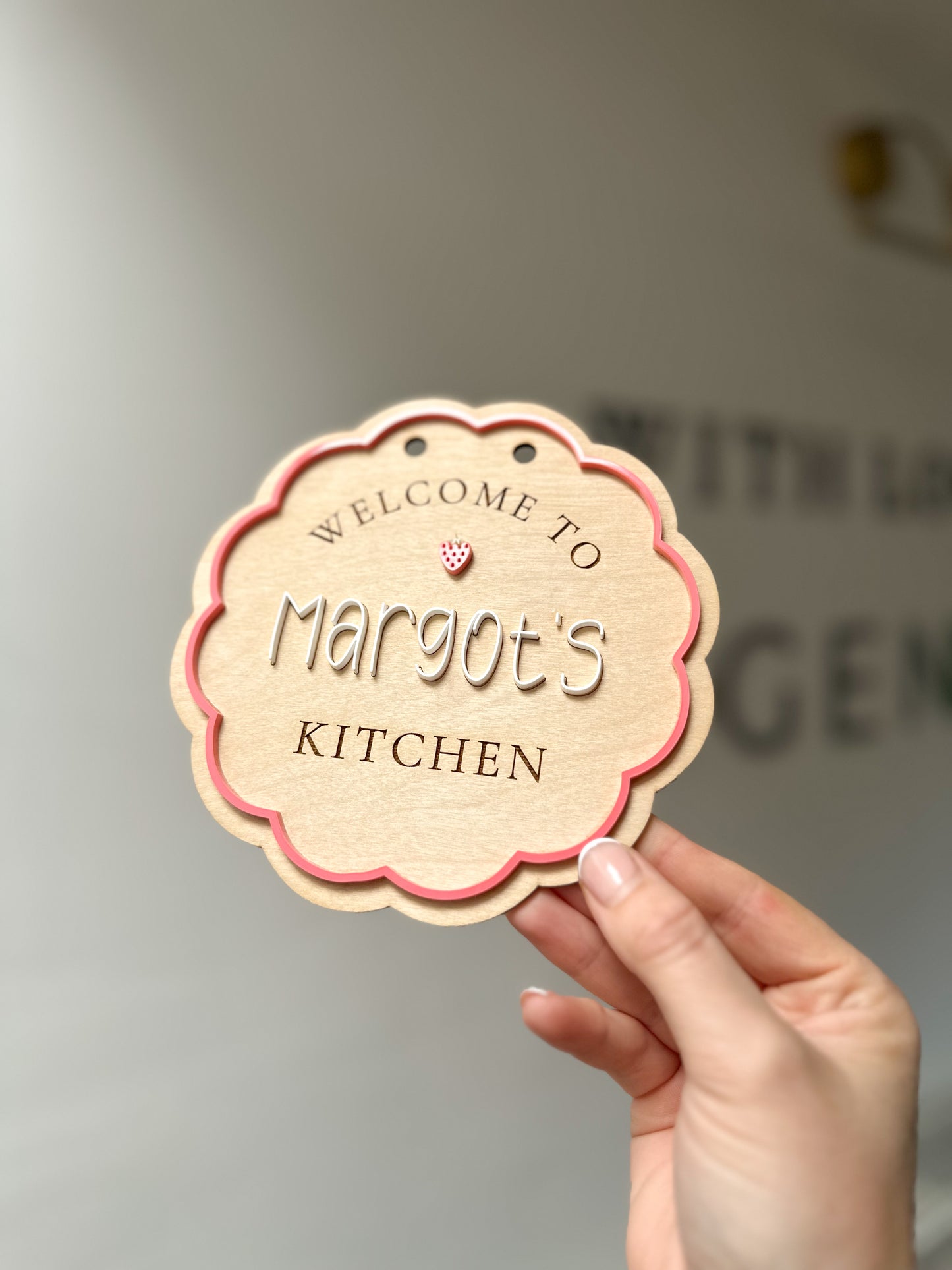 Personalised Kitchen Sign