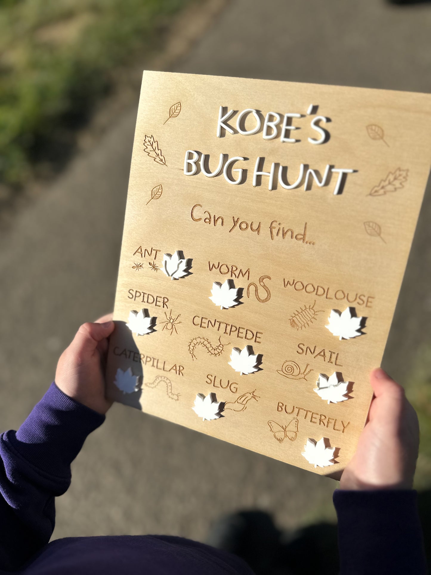 Personalised Bug Hunt Board