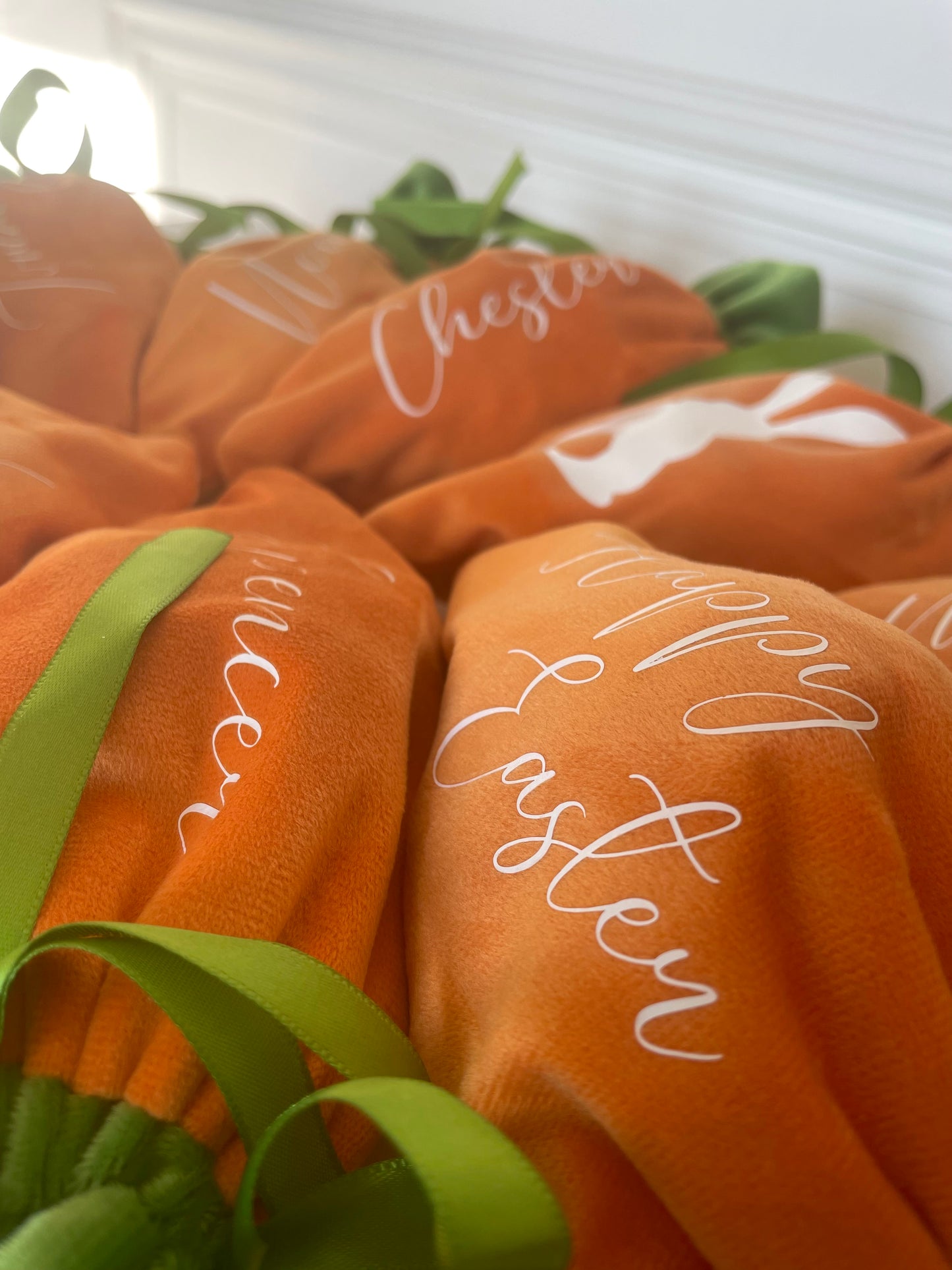 Personalised Easter Carrot Treat Bags