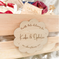 Personalised Engraved Christmas Eve Crate Sign