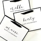Personalised Birthday Luxury Black & White Gift Bag