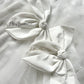Personalised White Bow Veil