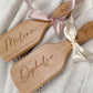 Wooden Personalised Paddle Brush