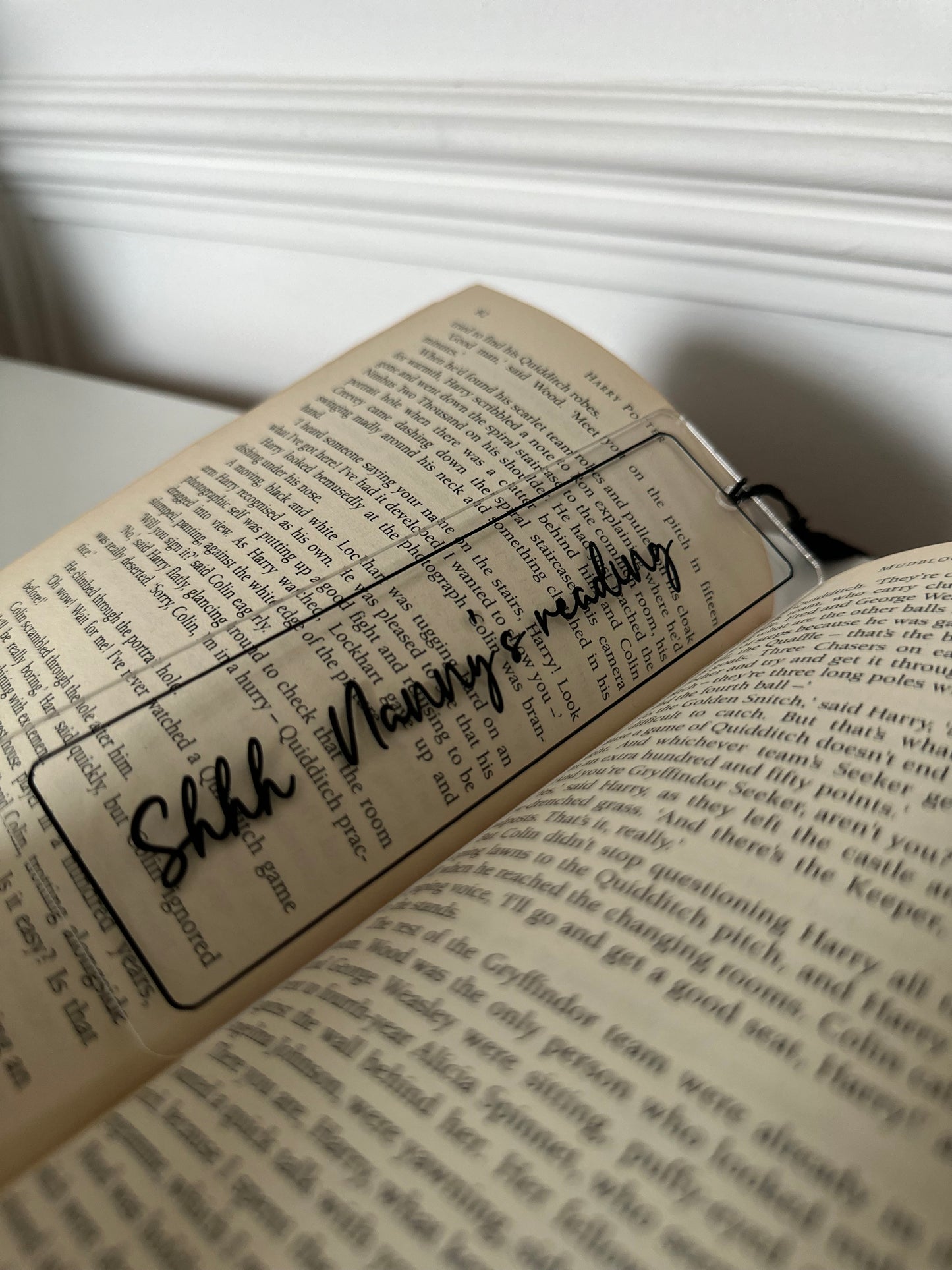 Personalised Bookmarks with Tassel.