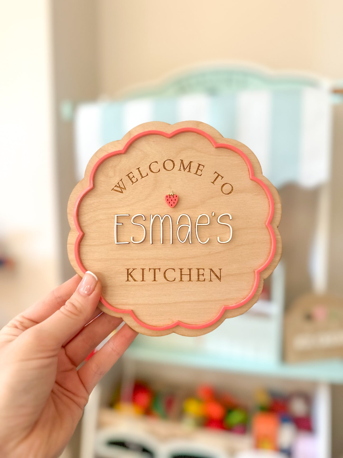 Personalised Kitchen Sign