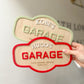 Personalised Garage Sign
